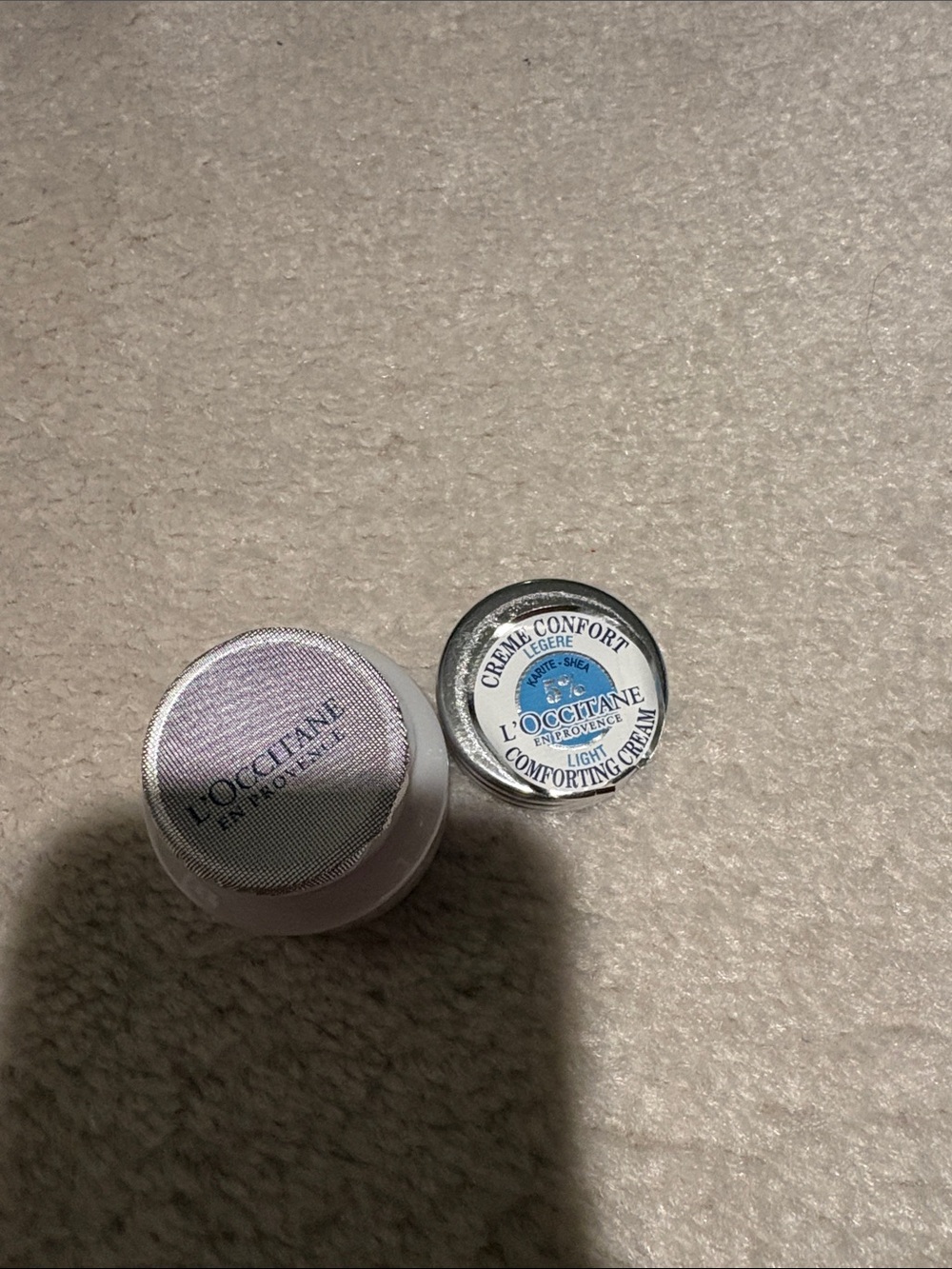 L'OCCITANE Lip Balm & Comforting Cream Duo - White & Silver